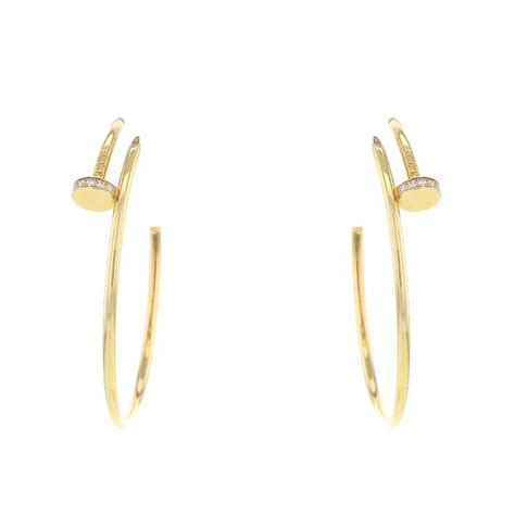 Boucles d'oreilles Cartier Juste un Clou 379774 .